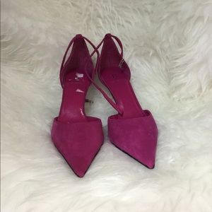 Pink heels